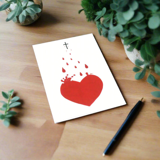 Christian Love Greeting Card | All for Love