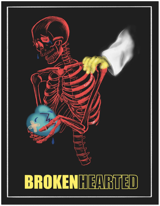 Christian Sympathy Greeting Card | Brokenhearted