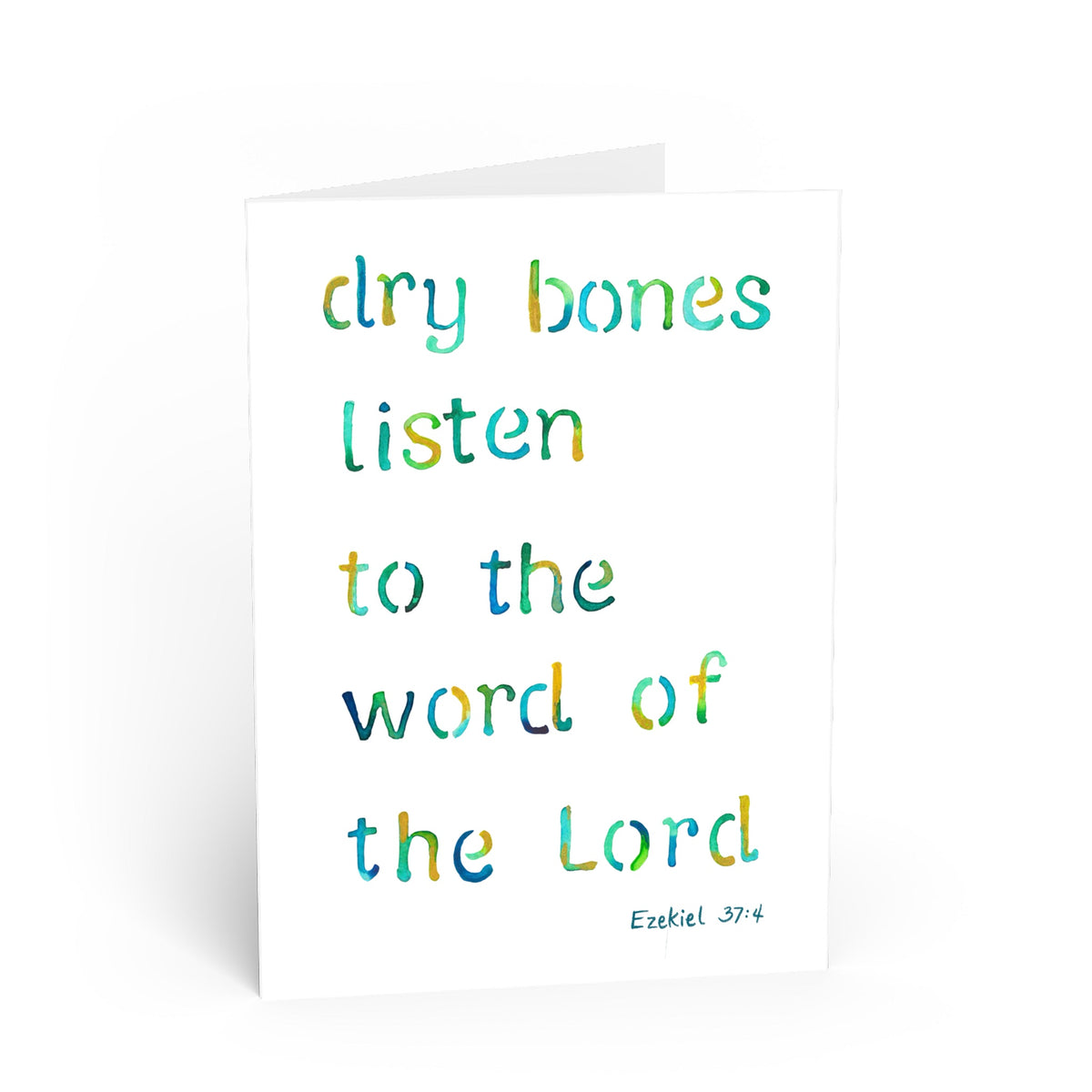 Encouragement Card | Dry Bones Verse