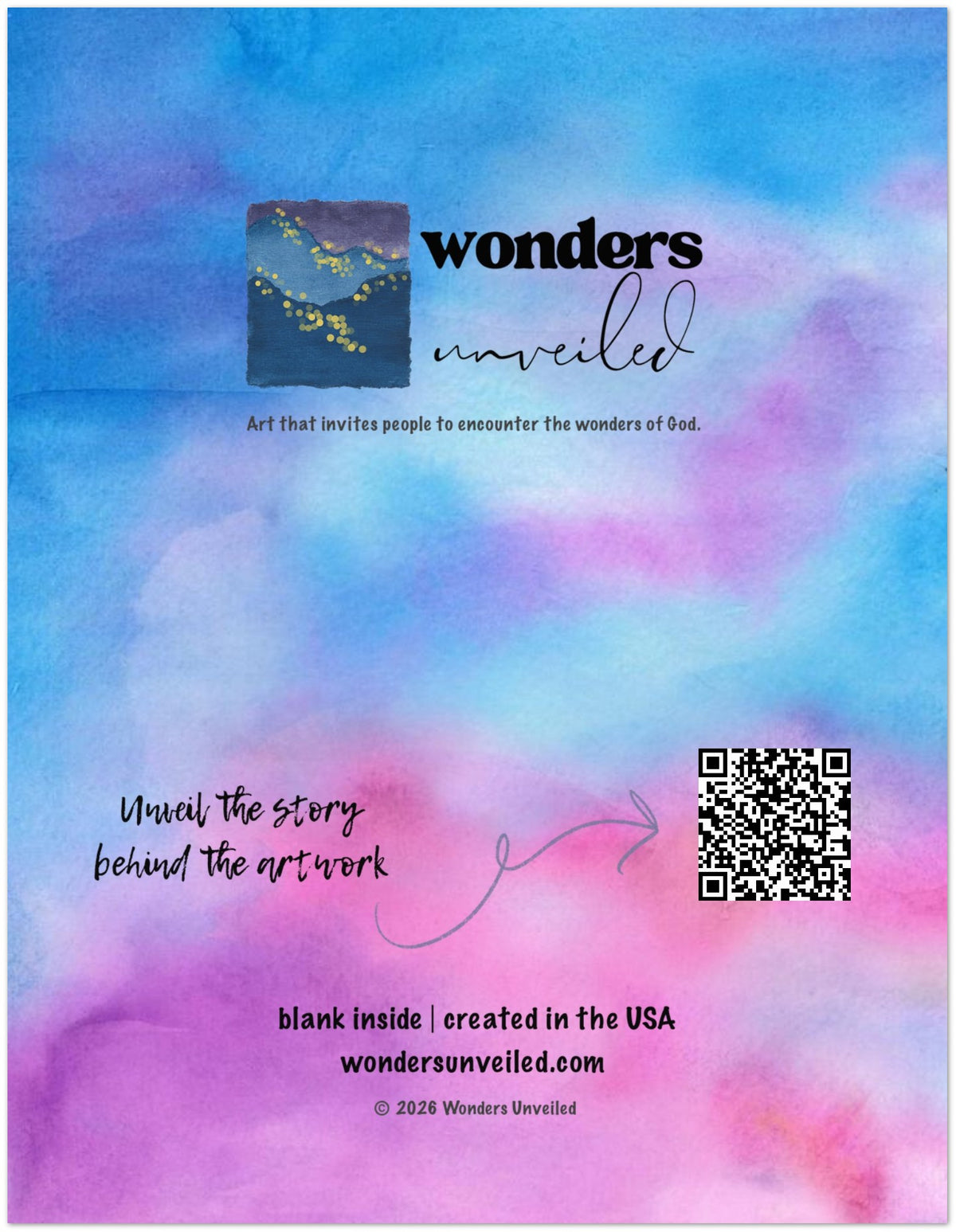 Christian Christmas Card | His Name is Wonderful