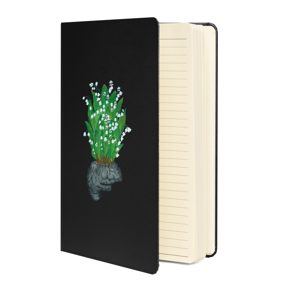 Lilies Hardcover Notebook