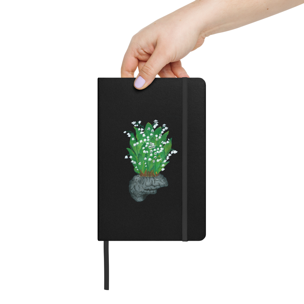 Lilies Hardcover Notebook