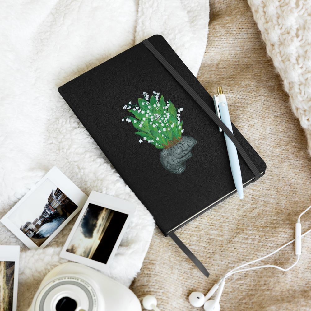 Lilies Hardcover Notebook